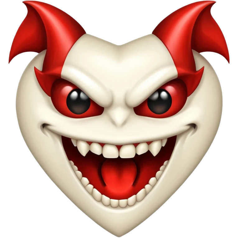 Vampire fangs emoji