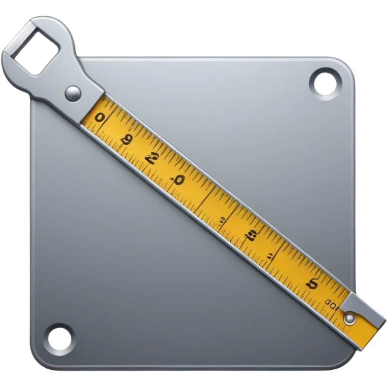 mac os icon square crop tool ruler emoji
