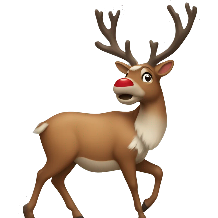 Rudolph emoji