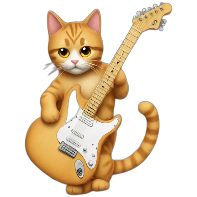 guitar cats emoji