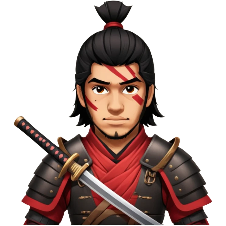 Battle-Ready Samurai emoji