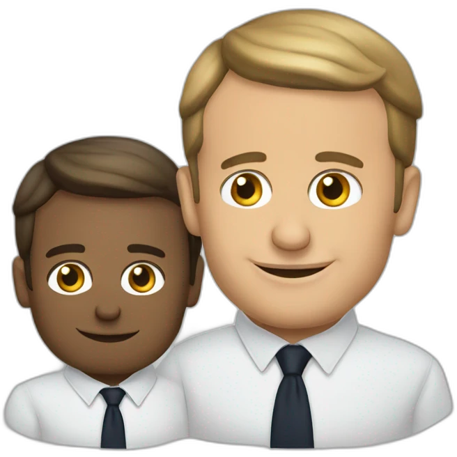 Emmanuel Macron chat emoji