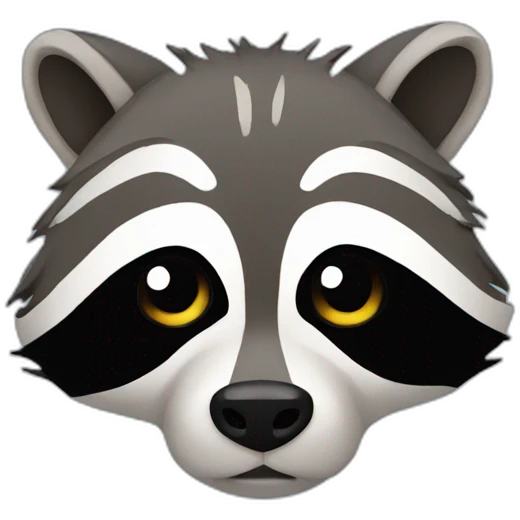 dead raccoon emoji