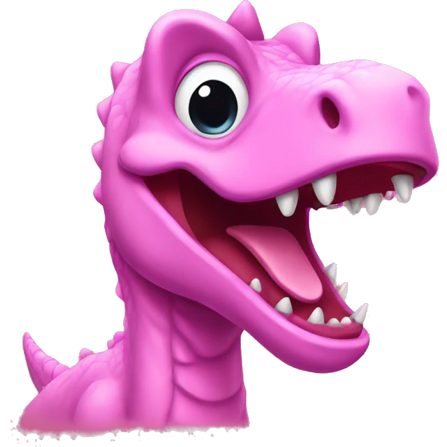 Pink Dino emoji