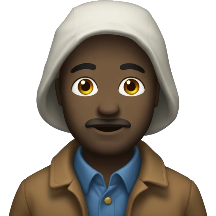 Un clochard emoji