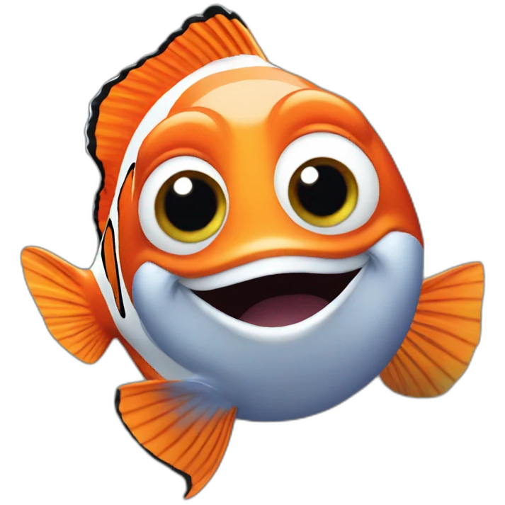 Fish like nemo emoji