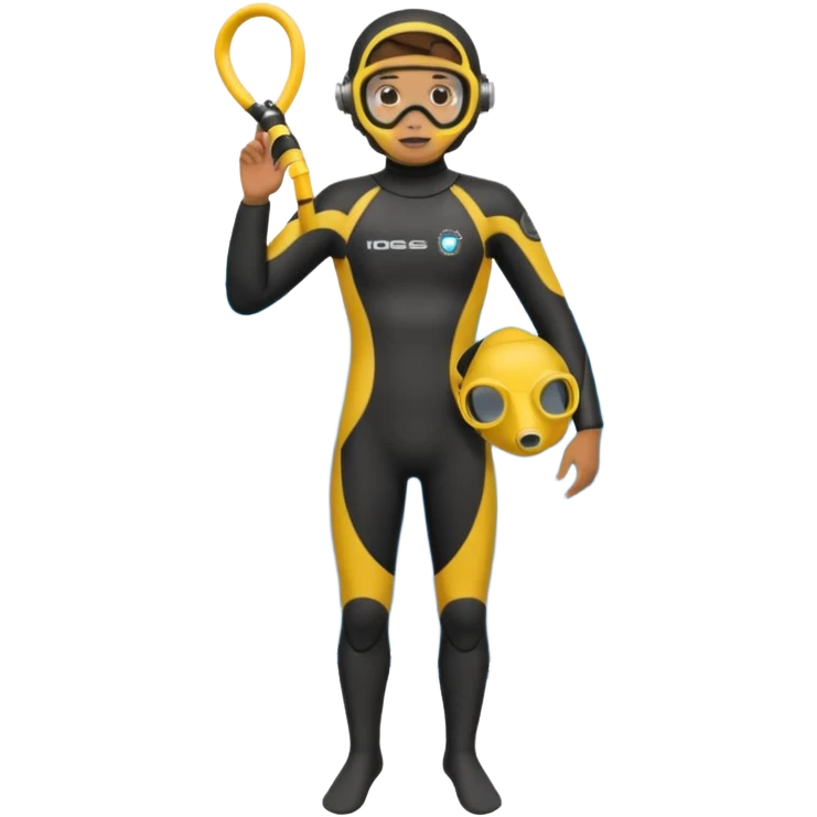 diver full body
 emoji