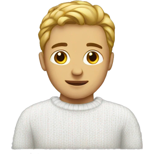 white sweater emoji