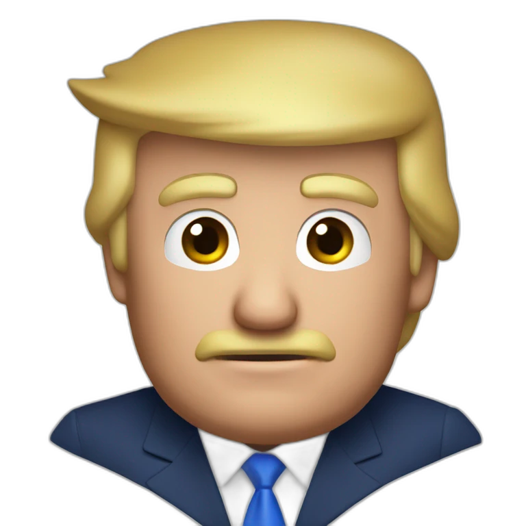 Trump avec Mario emoji