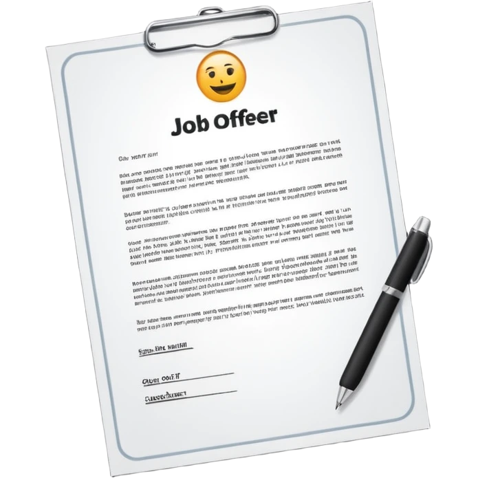 job offer emoji