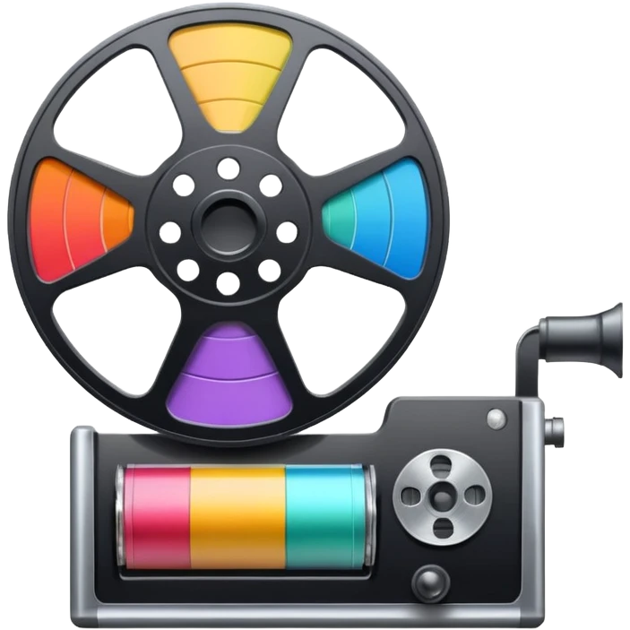 mac os icon physical film 60s recording emoji