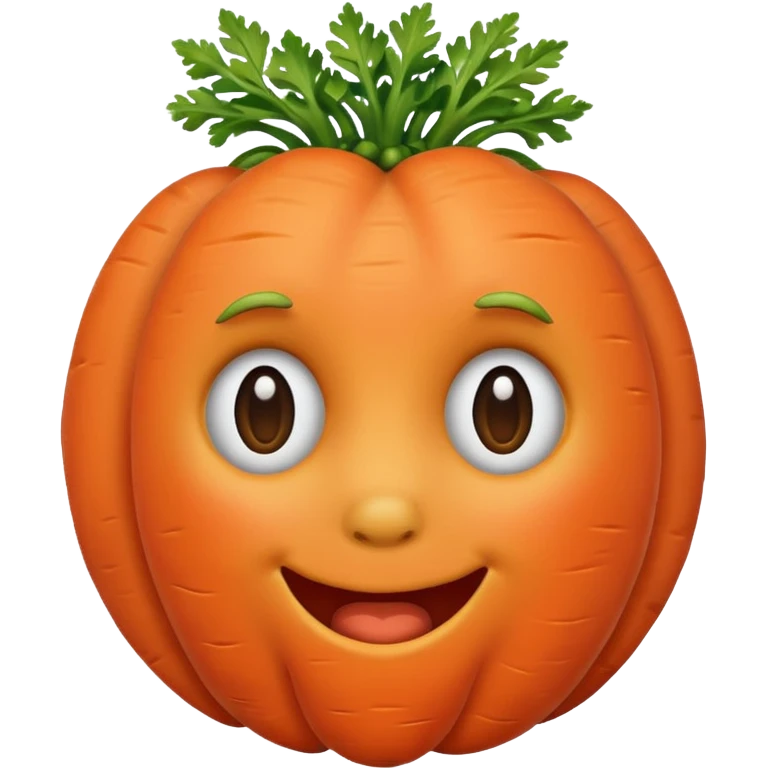 carrot face emoji