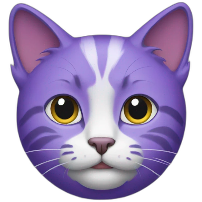 purple cat emoji