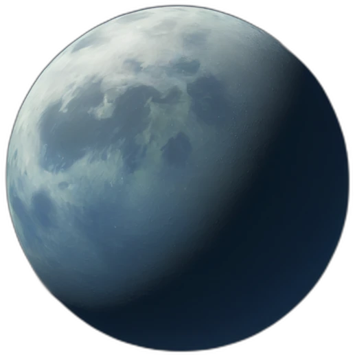 Moon orbiting earth emoji