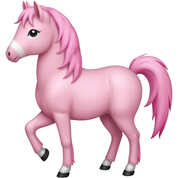 pink pony emoji
