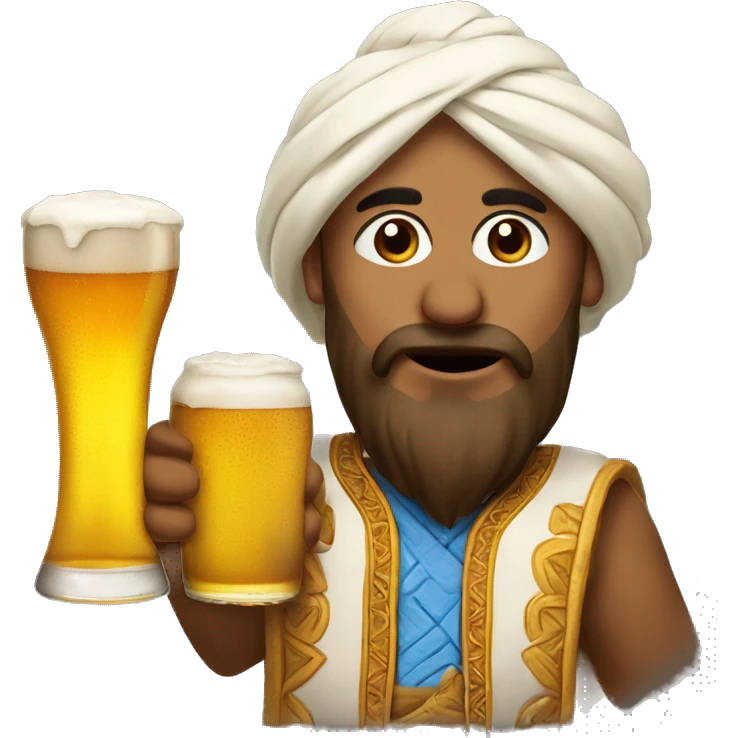 Khinkali and beer emoji