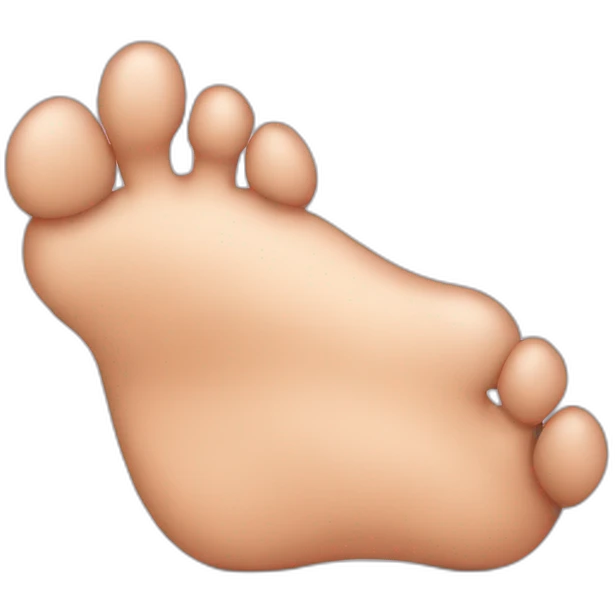 Foot emoji