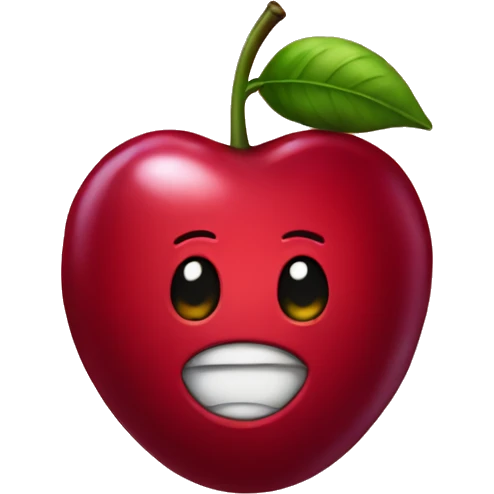 big cherry emoji