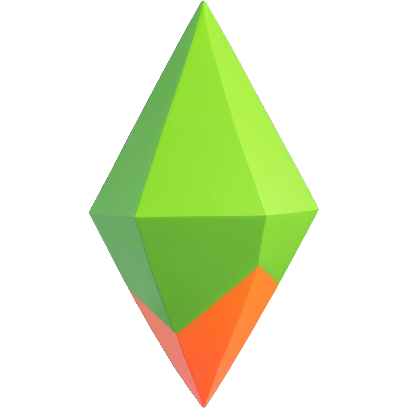 plumbob tall shape emoji