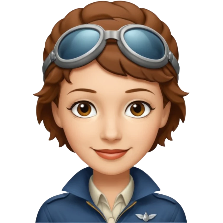 Amelia earhart emoji