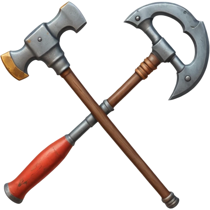 Communist Hammer And Pickaxe emoji