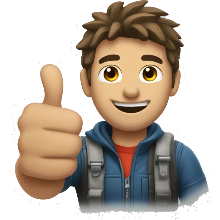 logan howlett giving a thumbs up emoji