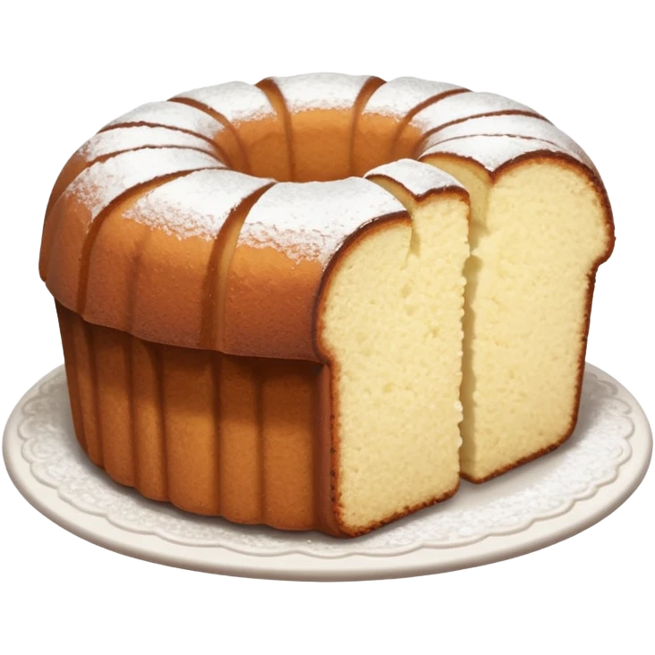 BROWN POUND CAKE emoji