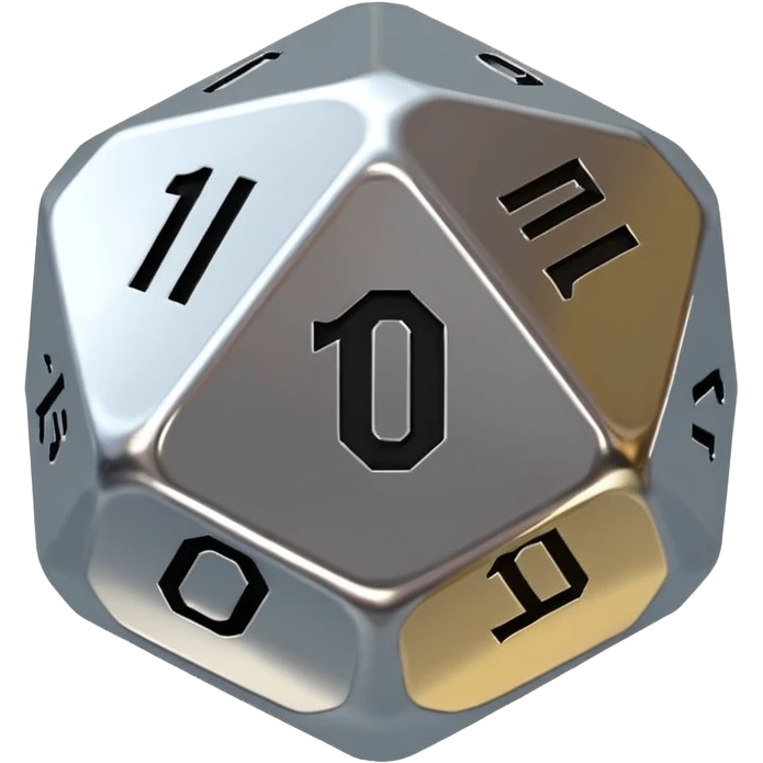 D20 landed on a 1 emoji