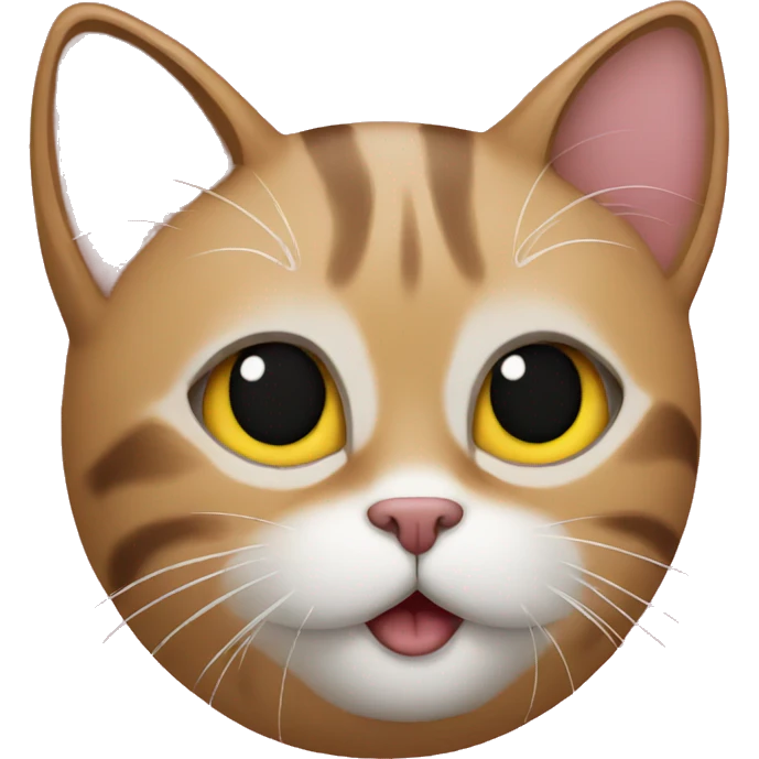 cat singer emoji