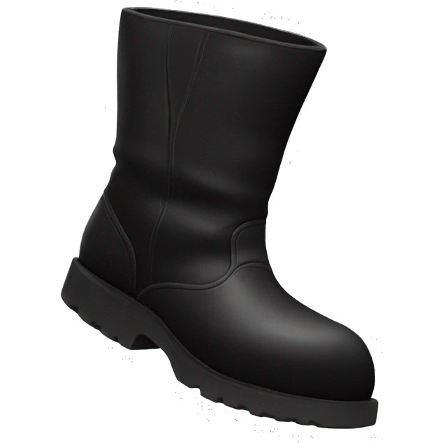 Black tabi boots emoji