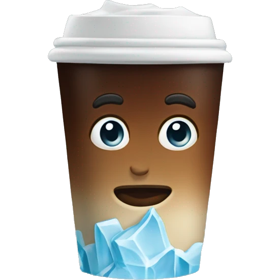 Ice coffie  emoji