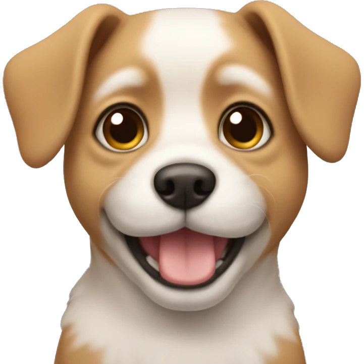Little dog emoji