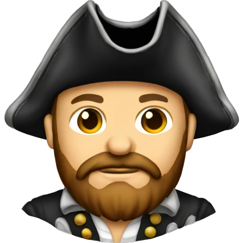 pirate puffy shirt emoji