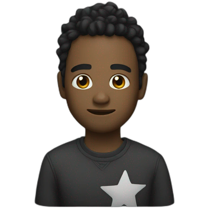 Black star emoji