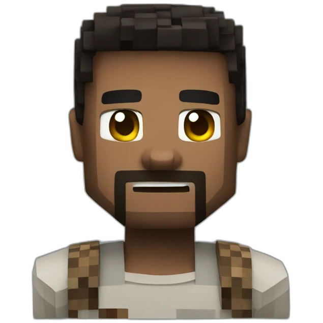 Steve from minecraft emoji