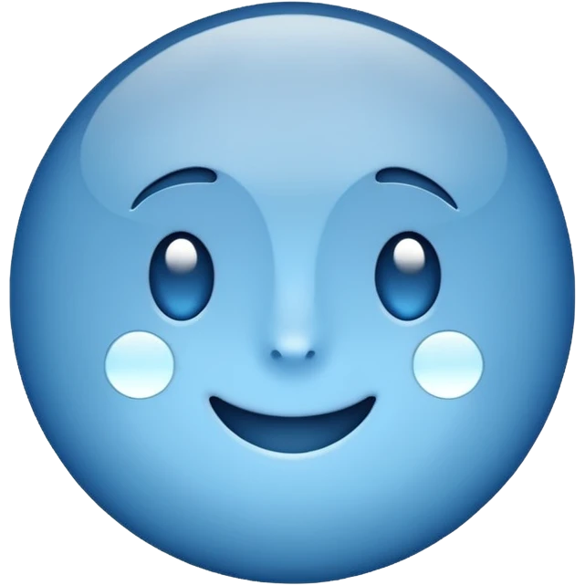 Blue tick mark emoji