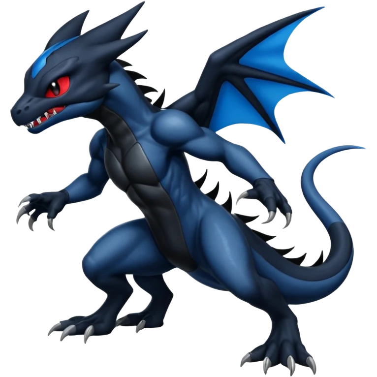 Venom-Stitch-Zekrom-Salandit-Sneasel-fusion, full body emoji