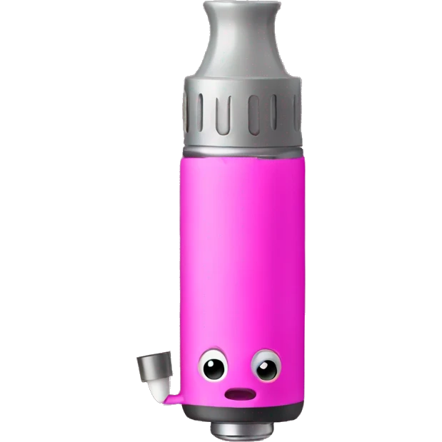 Pink vape  emoji