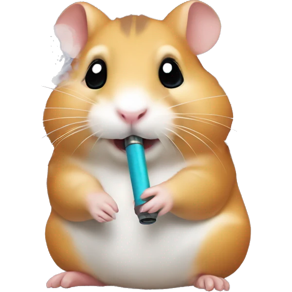 hamster smoke hookah emoji