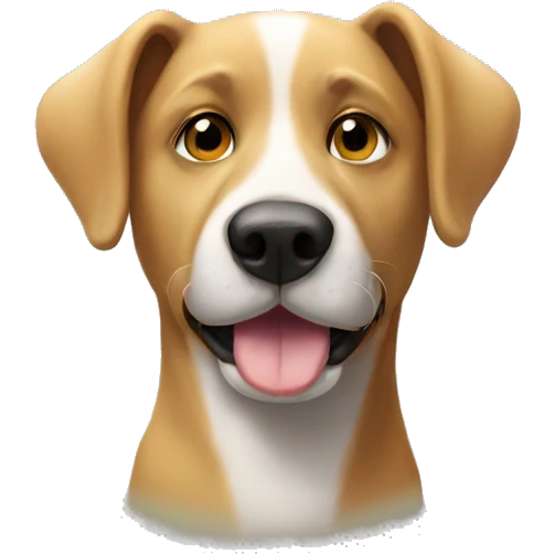perro con lente de sol emoji