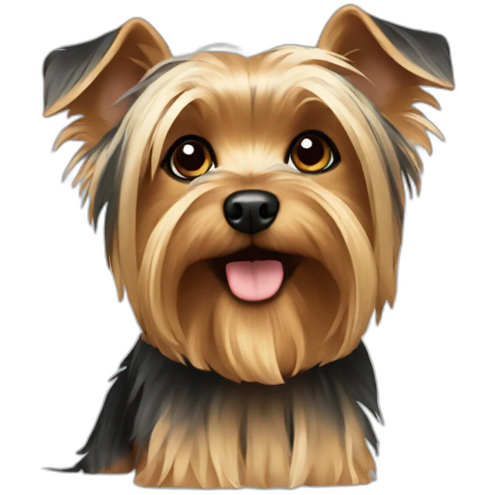 Yorkshire terrier emoji