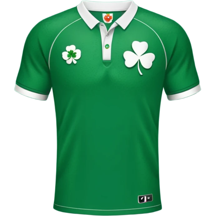 Irish rugby jersey emoji