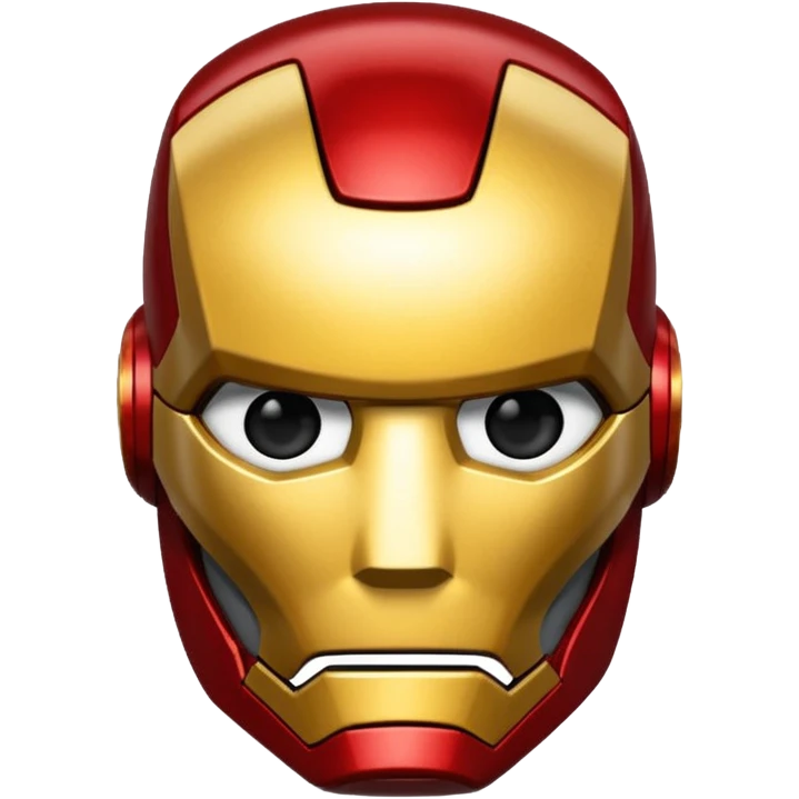  Create an Iron Man emoji. emoji