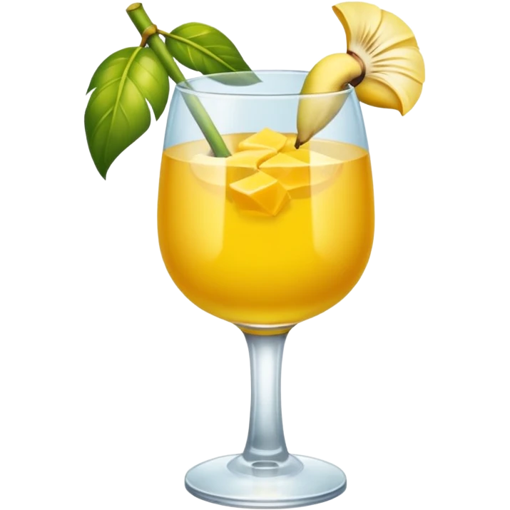 bitte ein bild von einem eistee mit papageiblumengeschmack emoji