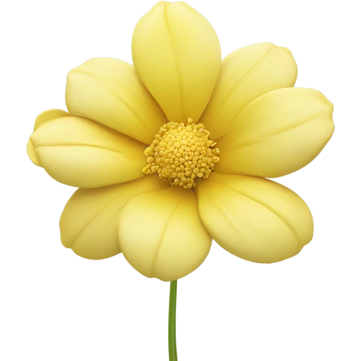 bloom yellow flower cute emoji