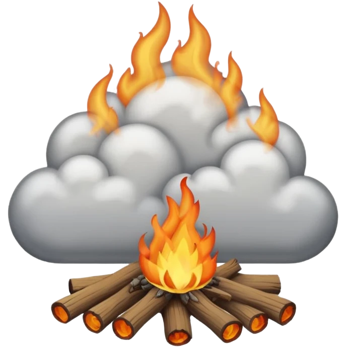 Campfire Smoke emoji