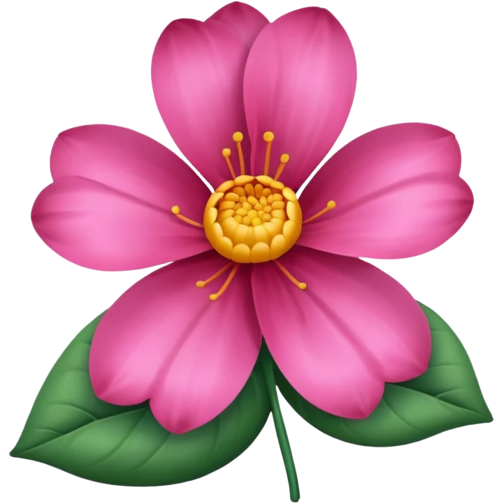 silk flower emoji