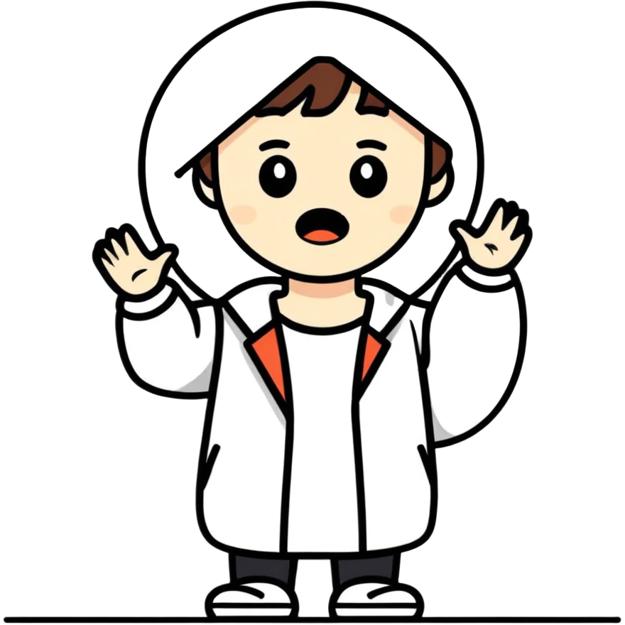 a person saying no, expressive gesture emoji