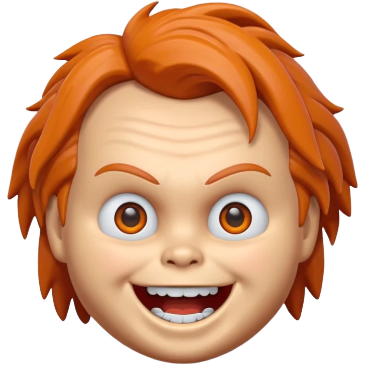 Un emojin de chuky emoji