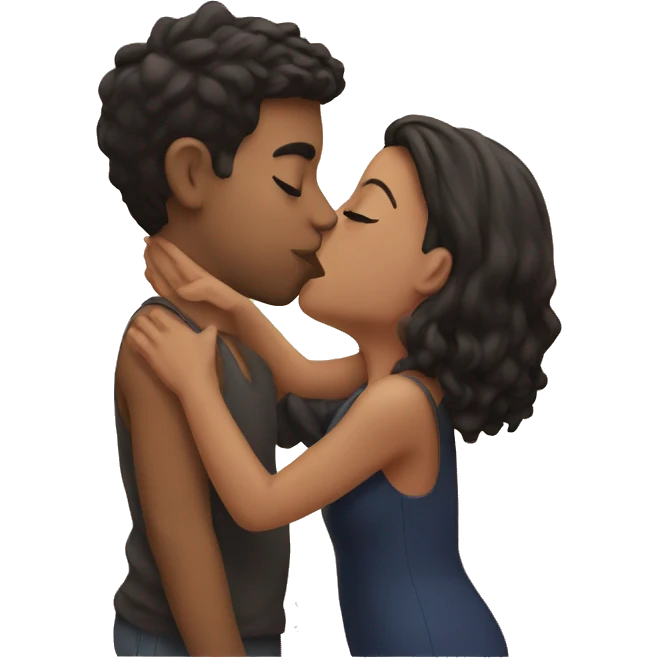 Me kissing emoji